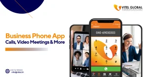 Business Phone App Calls, Video Meetings